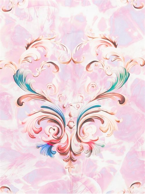 Foulard donna con stampa a fiori Versace jeans Couture | 80HA7H02ZG428V47